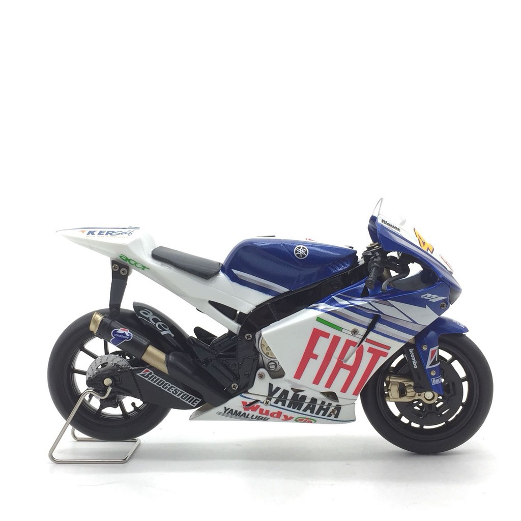 Mô Hình Xe Mô Tô Yamaha Moto Gp M1 Dài 17cm Tỉ Lệ 1: 12