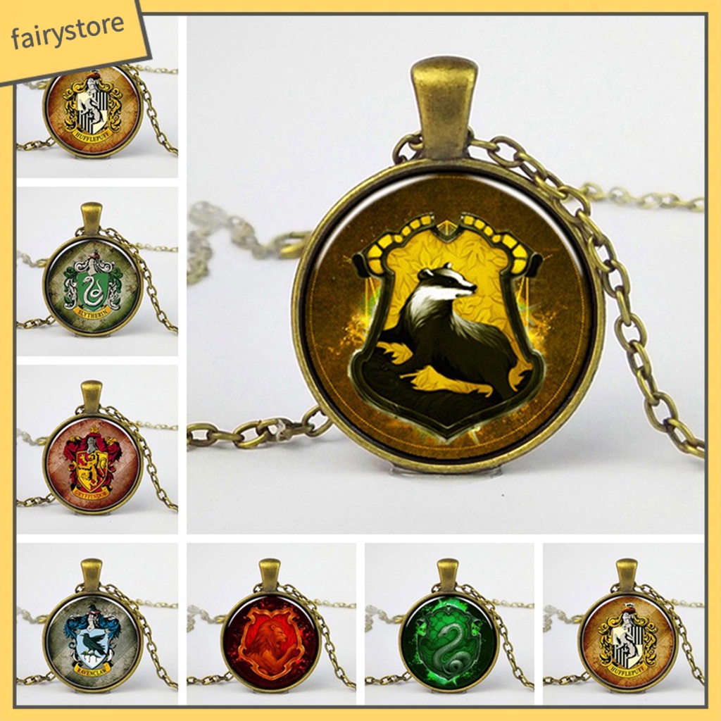 Dây chuyền hợp kim mặt họa tiết biểu tượng Harry Potter độc đáo