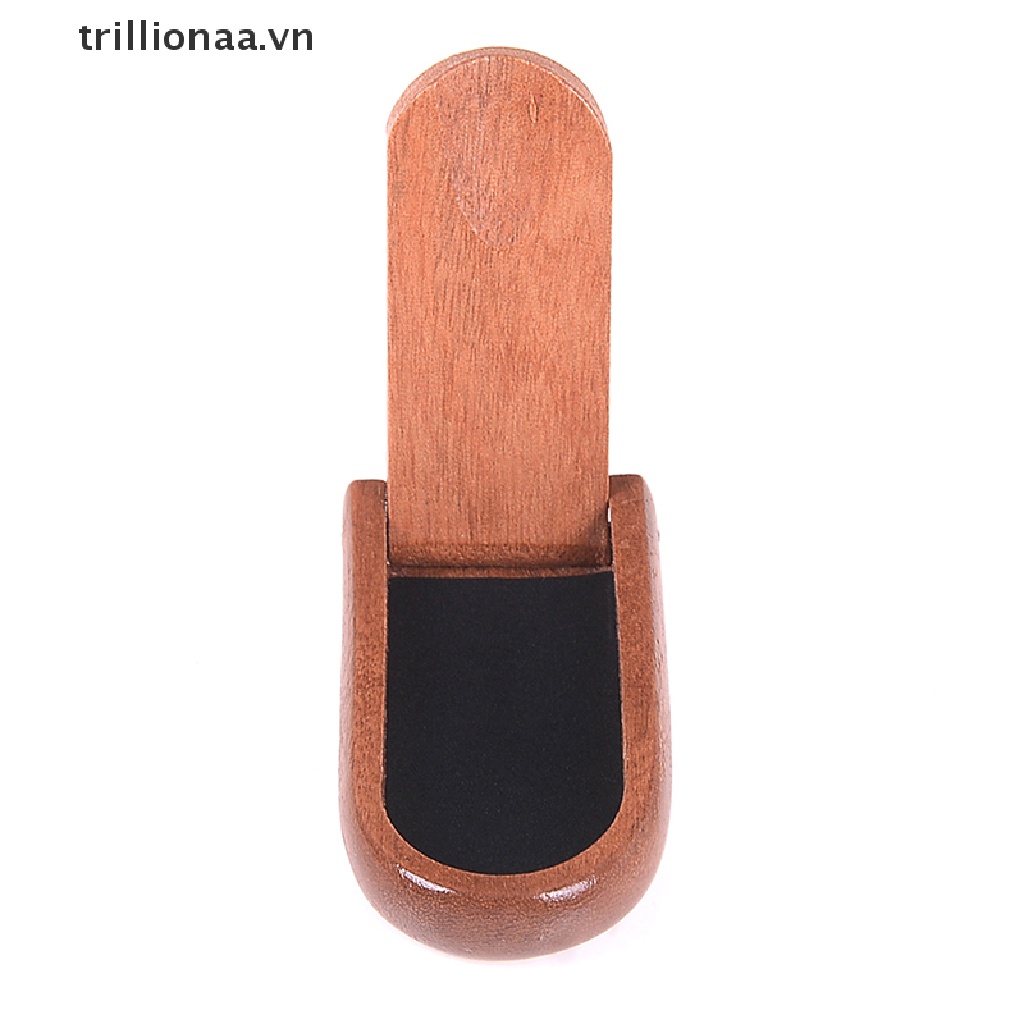 [Triillionaa] Giá Đỡ Ống Hút Thuốc Lá Bằng Gỗ Bền Có Thể Gập Lại