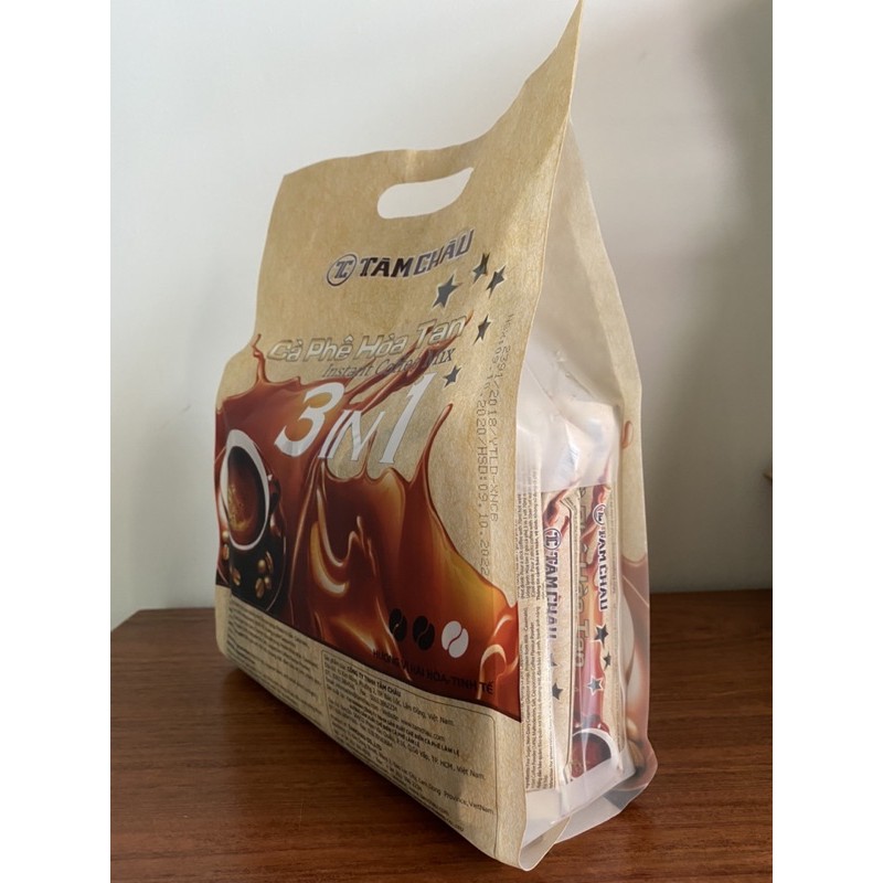 Cà phê Tâm Châu hoà tan 3in1  - Cà phê sữa đá