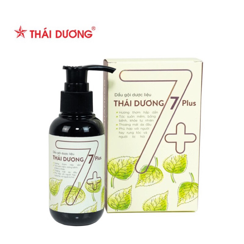 Dầu gội dược liệu Thái Dương 7 plus 100ml - Cty CP Sao Thái Dương