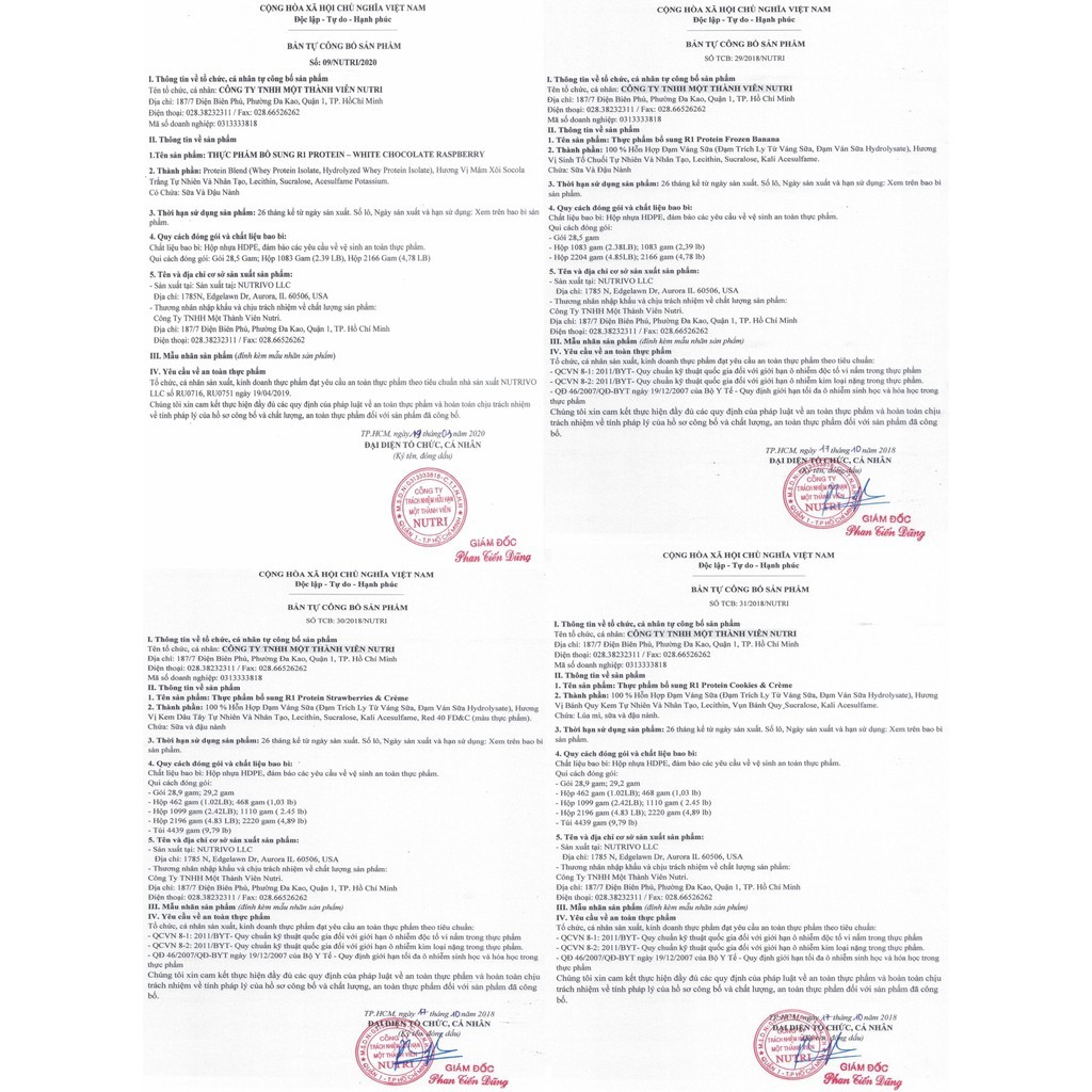 Whey protein tăng cơ Rule1 R1 isolate 76 lần dùng