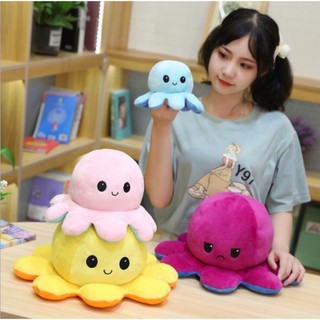 [ SIÊU CUTE ] - BẠCH TUỘC CẢM XÚC 2 MẶT LÔNG MỊN CAO CẤP