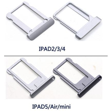 Khay đựng thẻ sim thích hợp cho ipad 2 3 4 5 6 air air2 mini 2 3 4 5 9.7 10.5 12.9