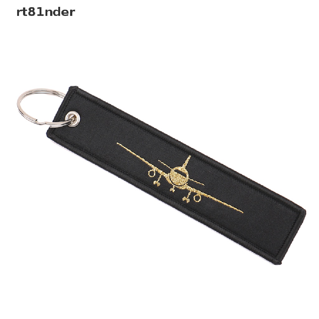 Rt Remove Before Flight Key Chian Móc Khóa / Chìa Khóa / Xe Máy / Xe Hơi Thêu Nhãn Hiệu / Trang Sức / Quà Tặng Không Khí n