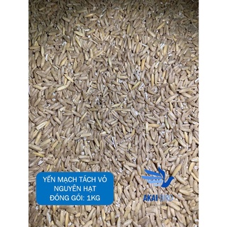Yến mạch tách vỏ dành cho vẹt, chim cảnh, hamster, sóc...