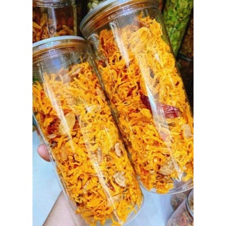 Khô gà bơ tỏi loại 1 nguyên chất 100% - hủ 300g