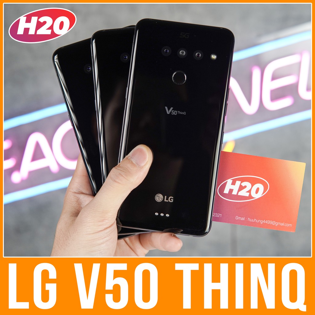 Điện Thoại LG V50 ThinQ 5G Hàn Snapdragon 855 6G/128G Likenew
