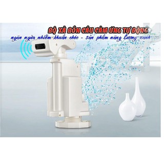 NÚT XẢ BỒN CẦU CẢM ỨNG TỰ ĐỘNG 