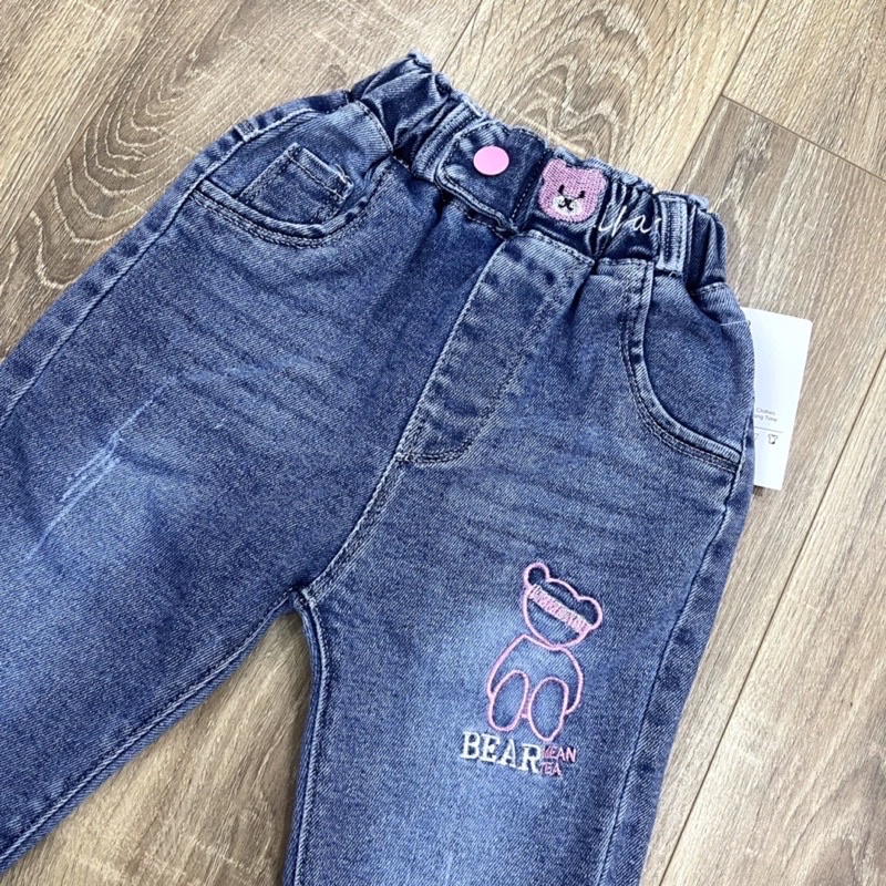 Quần Bò, Quần Jean Bé Gái, Chất mềm, dày, co giãn tốt   - Richkid123