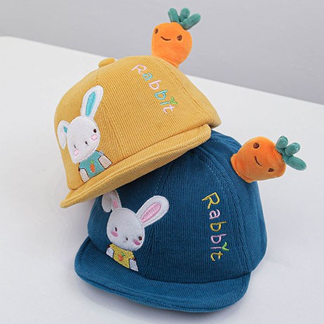 Mũ lưỡi trai cho bé trai và bé gái tùy chọn màu sắc