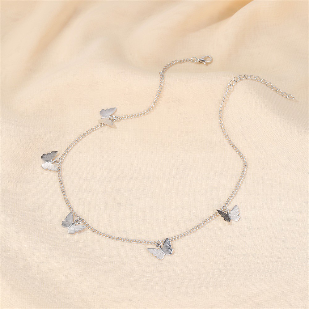 A Line with Five Lovely Butterfly Wings
