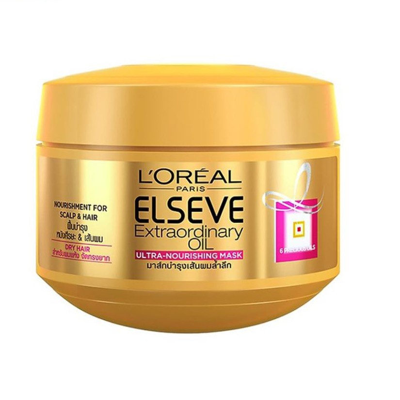 Kem Ủ tóc L'oreal Paris Elseve Suôn Mượt Bồng Bềnh (200ml)