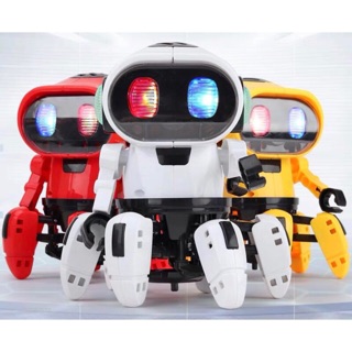 Ảnh thật ✨✨ Robot Pin Nhiều Chân ✨✨ Có nhạc , có đèn , nhảy múa ✨✨