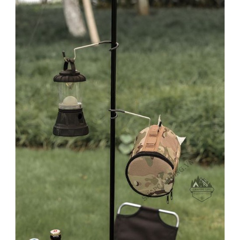 Cây treo đèn,móc treo đèn đa năng  2 đầu cho cắm trại, dã ngoại, phượt - Camping VietNam