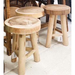 (Hàng Đẹp) Ghế Đôn/Ghế Bar 3 chân Phong Cách Hiện Đại, Hàn Quốc, Vintage, Retro