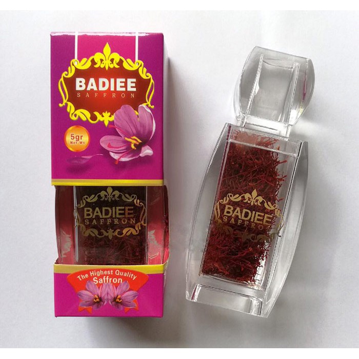 Nhụy Hoa Nghệ Tây thương hiệu Saffron Badiee Hộp 01gr/ Nhụy hoa nghệ tây Iran cao cấp loại Negin | BigBuy360 - bigbuy360.vn