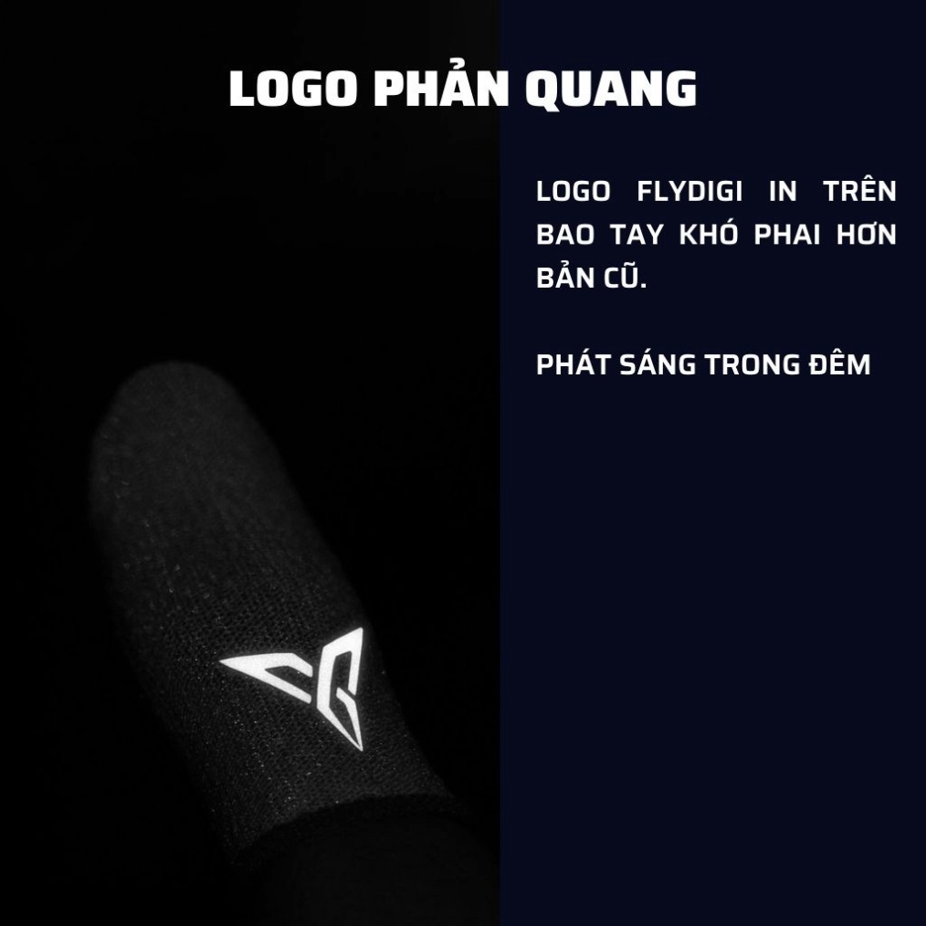 Bao tay chơi game Flydigi Wasp Feelers dành cho game cho PUBG mobile, Liên Quân, Tốc Chiến, CODM