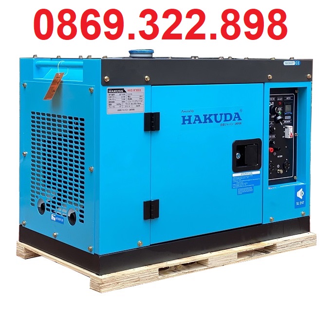Máy Phát Điện Chạy Dầu 5Kw Hakuda HKD 6500X