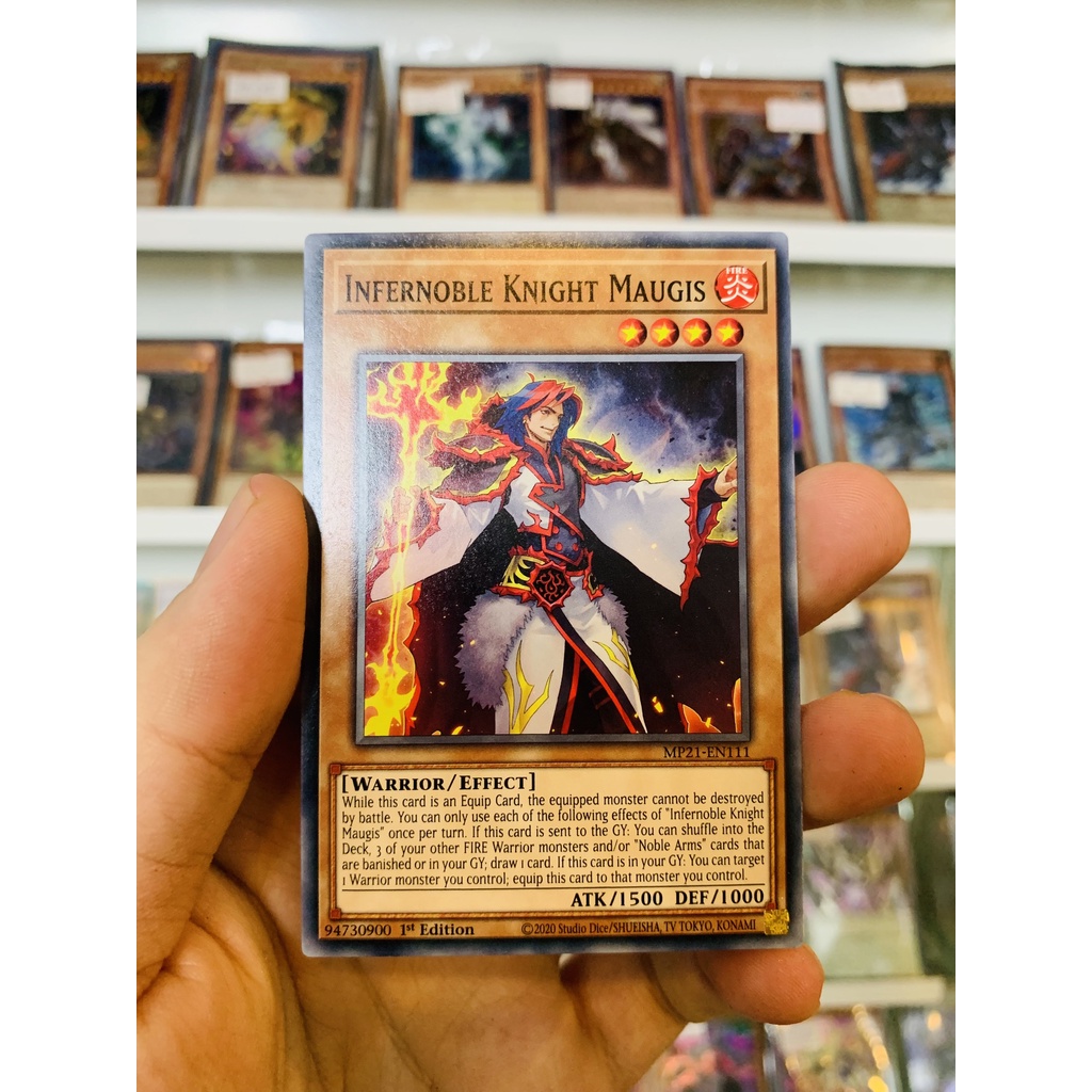 Thẻ Bài Lẻ YugiOh! Mã MP21-EN111 - Infernoble Knight Maugis - Common - 1st Edition