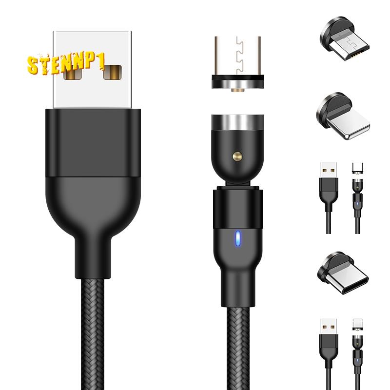 Dây Cáp Sạc Nam Châm Đầu Tròn Micro Usb Cho Điện Thoại Android