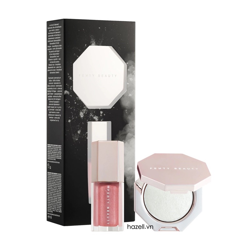 SET HIGHLIGHT VÀ SON BÓNG FENTY BEAUTY Diamond Bomb Baby
