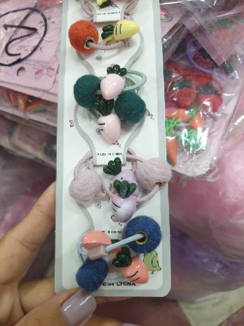 SET 2 CÁI CỘT TÓC CHO BÉ GÁI