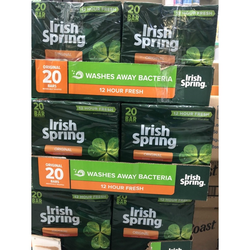 Xà bông cục Irish Spring 104g_Hàng Mỹ | BigBuy360 - bigbuy360.vn