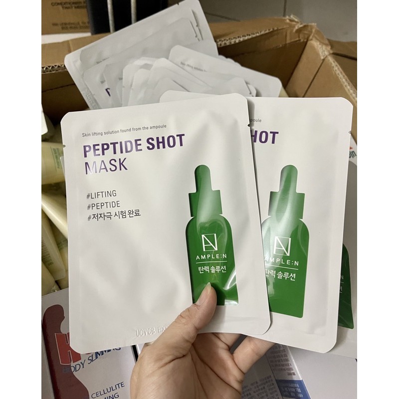 1miếng mặt nạ trắng da Peptide shot