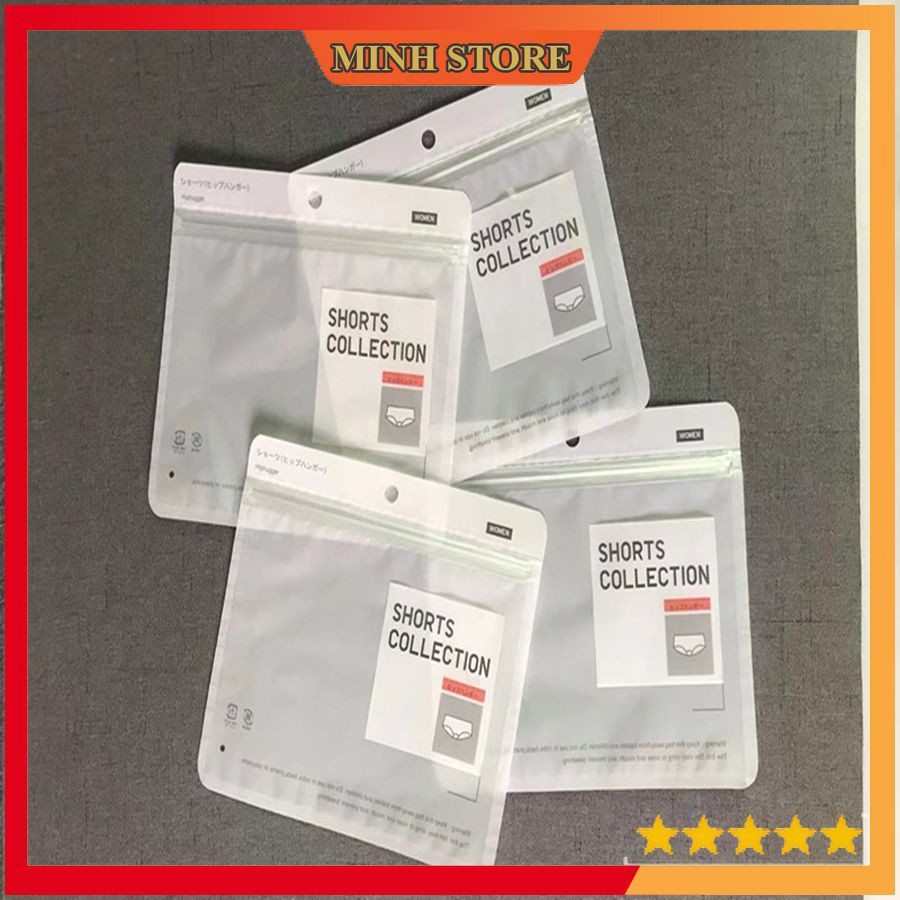Túi zip đựng quần lót nam, quần lót nữ SHORT COLLECTION tiện dụng - Minhstore66