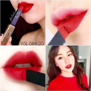 Son YSL SLIM AUTH free khắc tên lên thỏi son