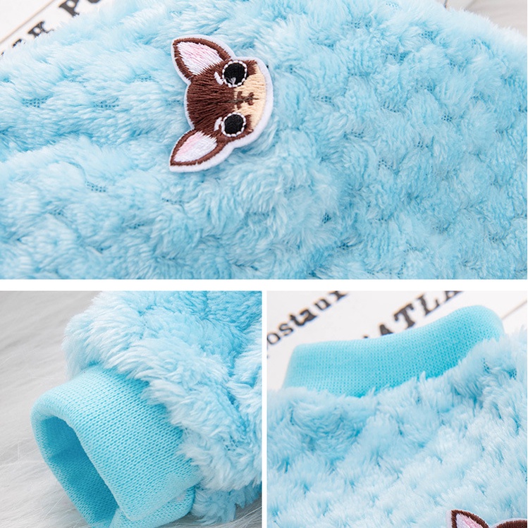 Áo len giữ ấm cho thú cưng