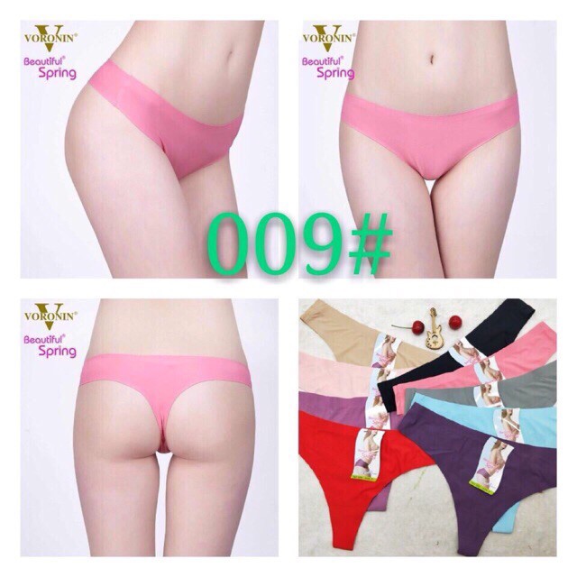 [Mã 12FASHIONSALE1 giảm 10K đơn 50K] Quần Lót Đúc Su Lọt Khe Không Đường Viền 009 (45-65kg ) | BigBuy360 - bigbuy360.vn