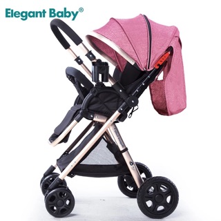 Xe đẩy 2 chiều cao cấp Elegant Baby