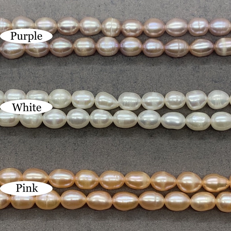 Dây nguyên liệu hạt 7-8ly dùng làm trang sức