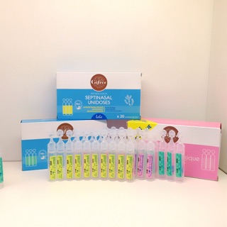 Mix nước muối sinh lí Pháp Gifrer (vàng + xanh + hồng)