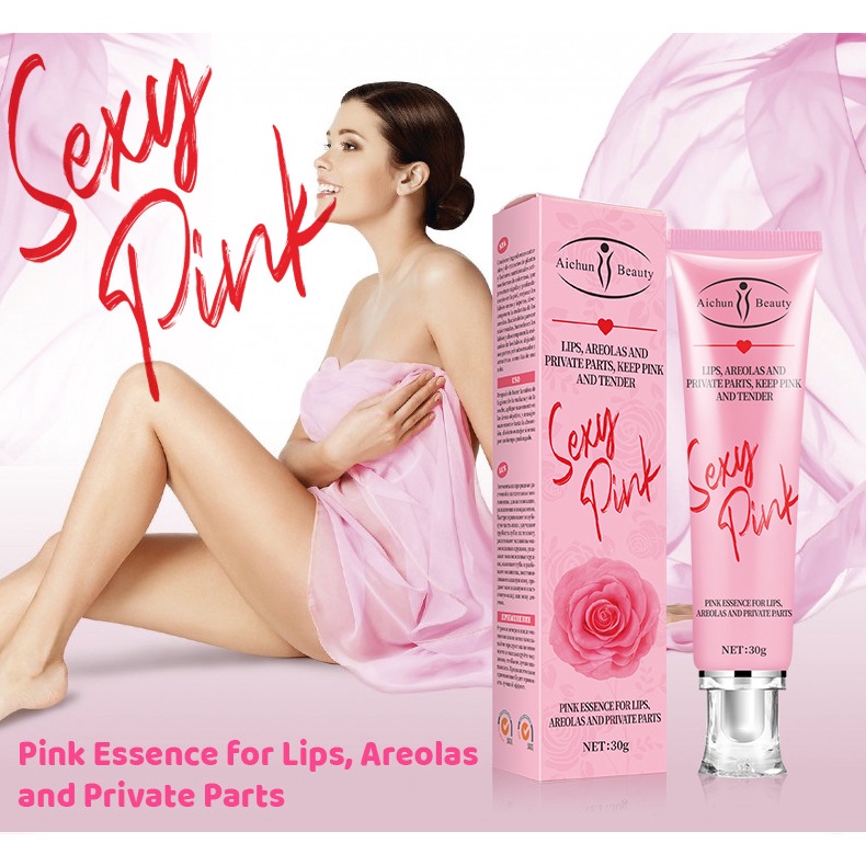 AICHUN Kem Làm Hồng Cô Bé Nhũ Hoa  [Freeship] Giảm Thâm Môi Dưỡng Trắng Da Nách Bikini Sexy Pink Whitening Cream