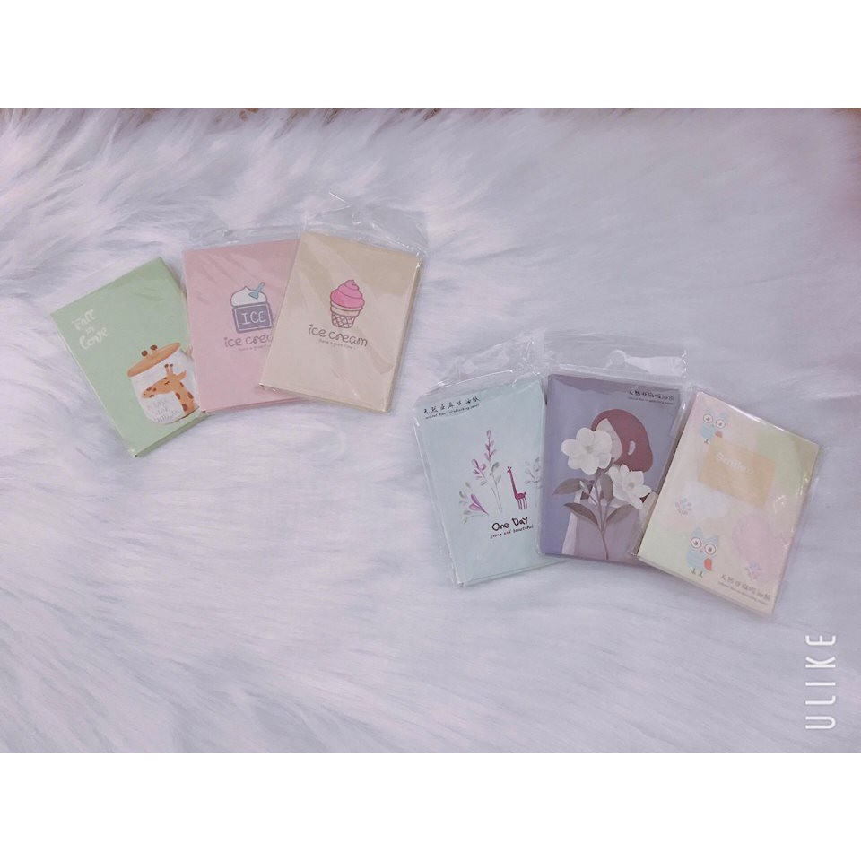 Giấy thấm dầu 50 tờ nội địa thiết kế siêu cưng sỉ tốt - DREAM STORE | BigBuy360 - bigbuy360.vn