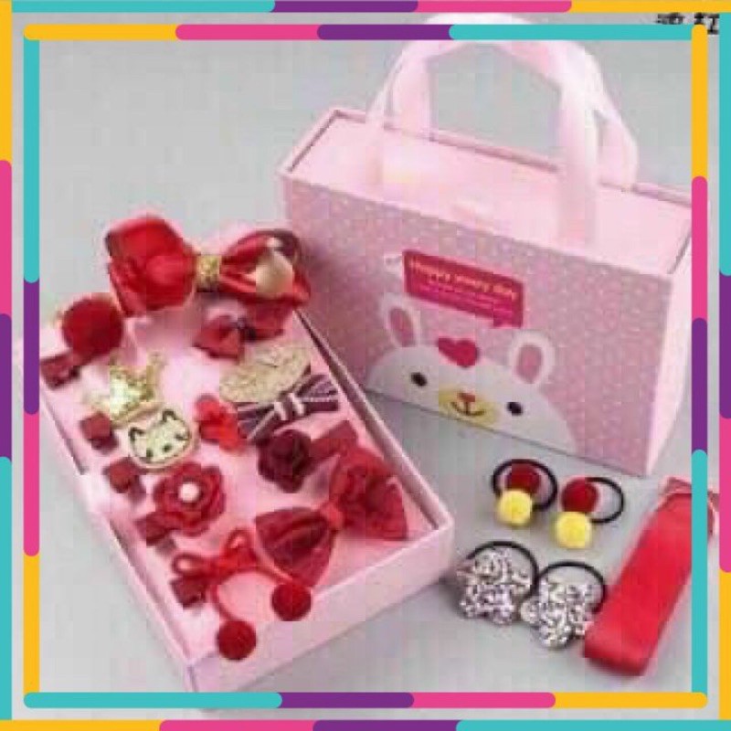 Set 10 Kẹp Tóc Xinh Xắn Cho Bé Gái