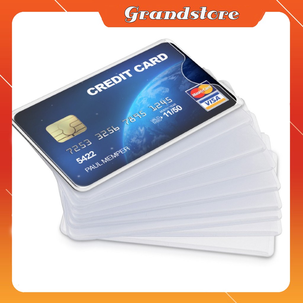 [SALE25]  TÚI NHỰA ĐỰNG BẢO VỆ THẺ ATM, CĂN CƯỚC CÔNG DÂN, CARD VISIT, BẰNG LÁI XE, THẺ SINH VIÊN, THẺ NHÂN VIÊN,… TRONG