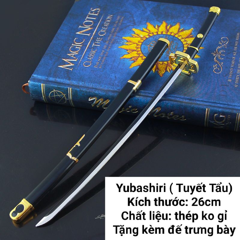 Mô hình trưng bày Kiếm Zoro One Piece Bằng Hợp Kim Không Gỉ - Thanh Yubashiri