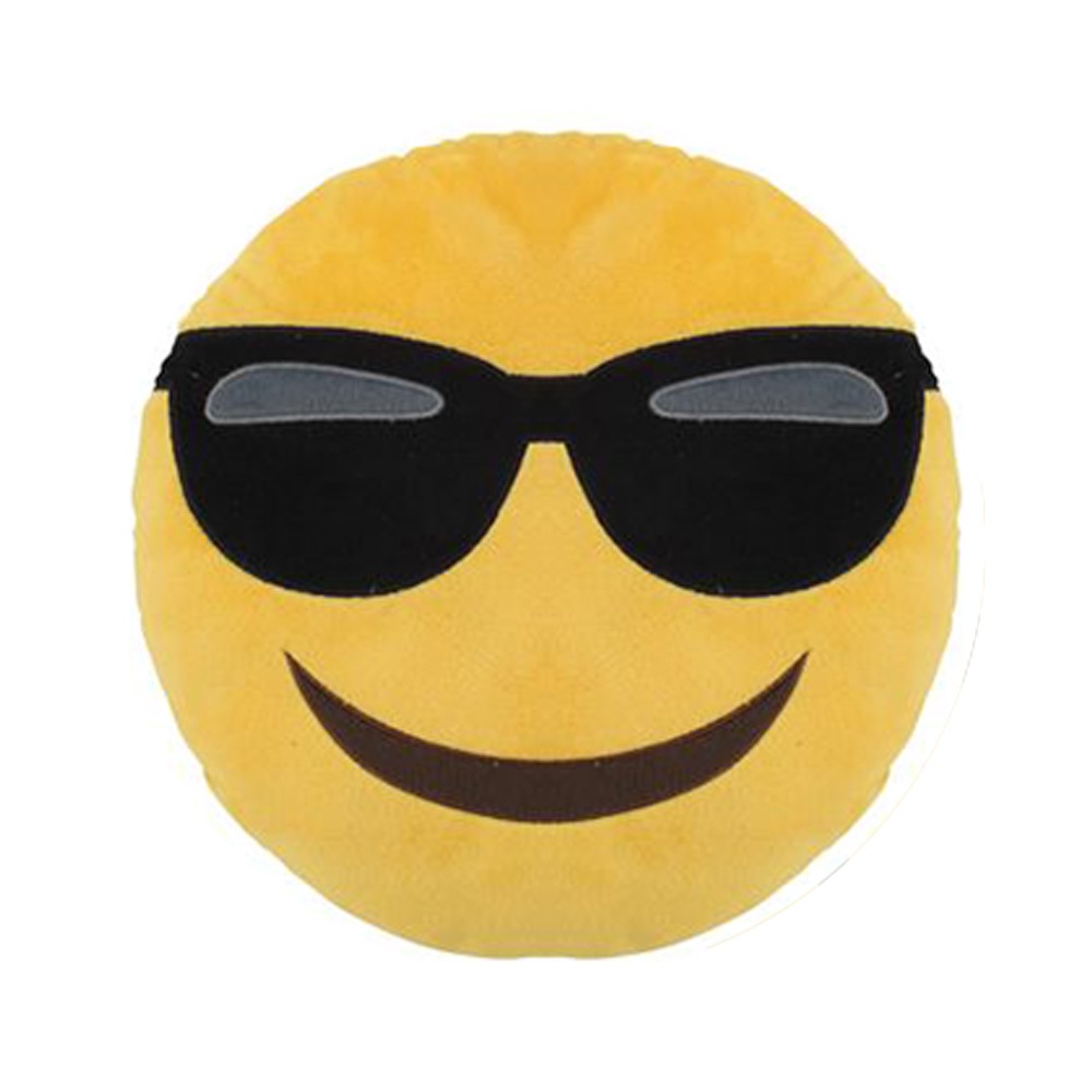 Gối trang trí hình mặt cười | JYSK Emoji | DK35cm