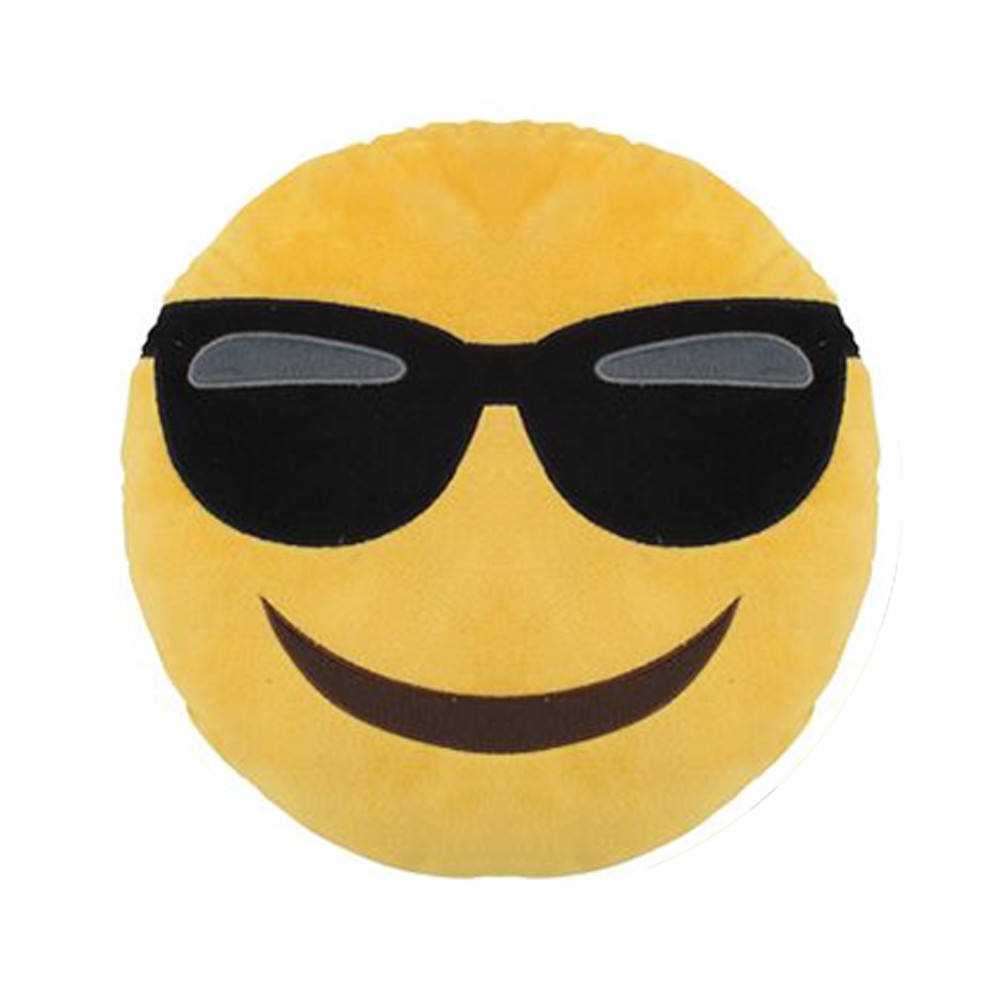 Gối trang trí hình mặt cười | JYSK Emoji | DK35cm