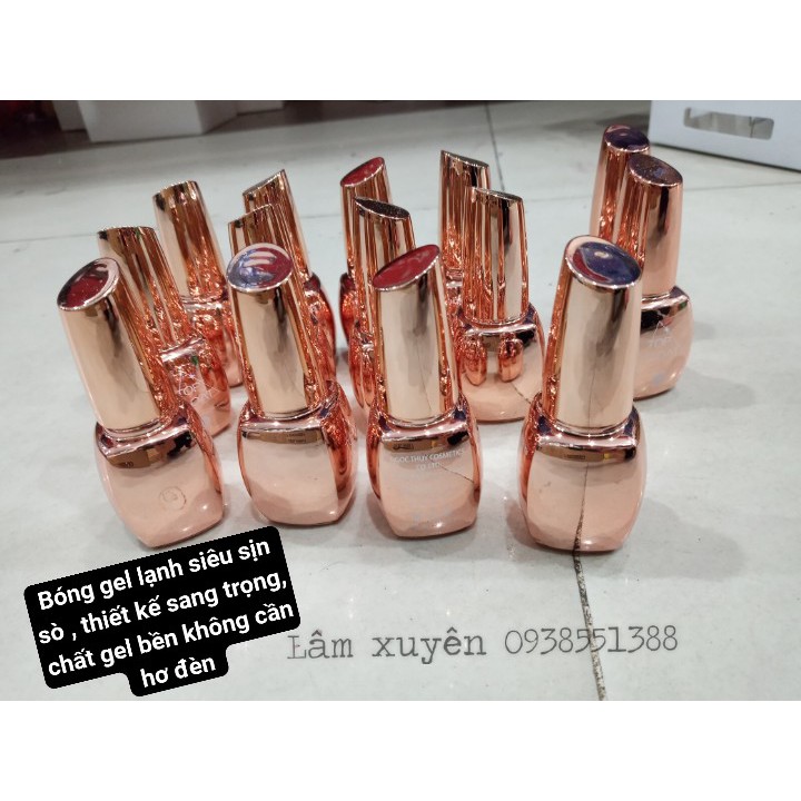 Gel lạnh sơn bóng  Siêu sịn sò , thiết kế sang trọng , chất gel bền không cần hơ đèn , độ bền, bám rất tốt