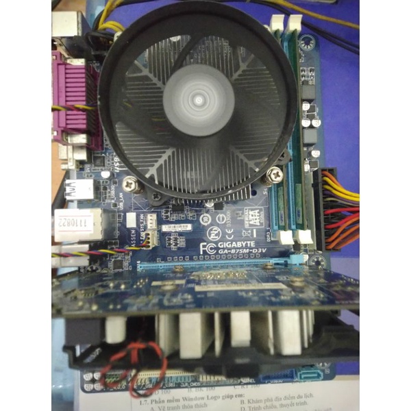 Main giga B75 M D3V socket 1155 hư