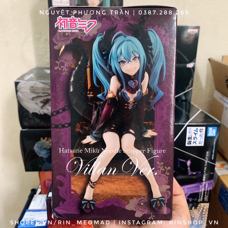 [FURYU] Mô hình Hatsune Miku - Noodle Stopper Figure -Villaine Ver-