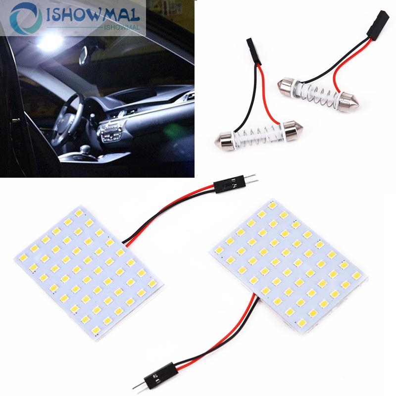 Set 2 tấm đèn COB 12V 4.8W chất lượng cao kèm phụ kiện chuyên dụng cho xe ô tô | BigBuy360 - bigbuy360.vn