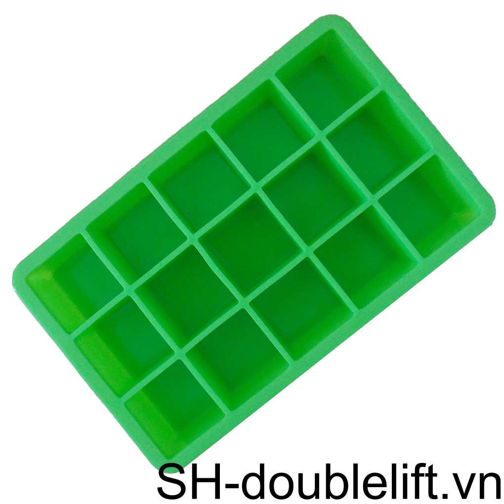 Khuôn Silicone Làm Đá Viên 15 Ngăn Tiện Dụng