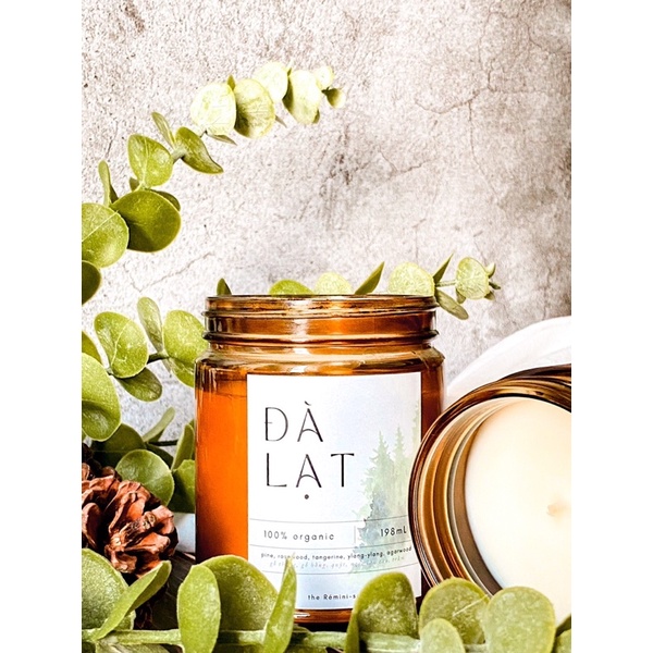 |ĐÀ LẠT|- Nến thơm The rémini-scent. Nến thơm hữu cơ