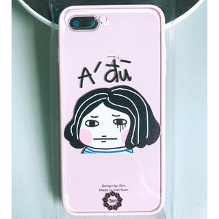 ỐP LƯNG IPHONE 7 PLUS/ 8 PLUS IN HÌNH CÁ TÍNH ISEN - MAU 101